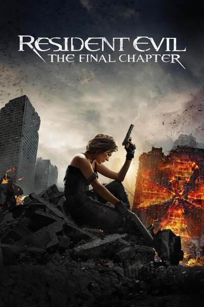 Resident Evil: The Final Chapter Hindi Dubbed Movie Poster (2016)