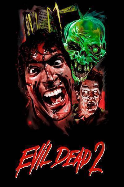 Evil Dead II Hindi Dubbed Movie Poster (1987)