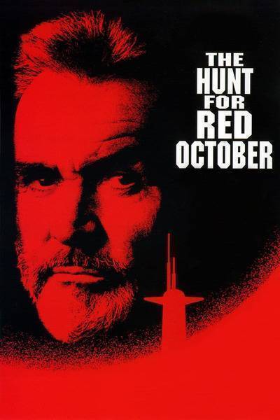 The Hunt for Red October Hindi Dubbed Movie Poster (1990)
