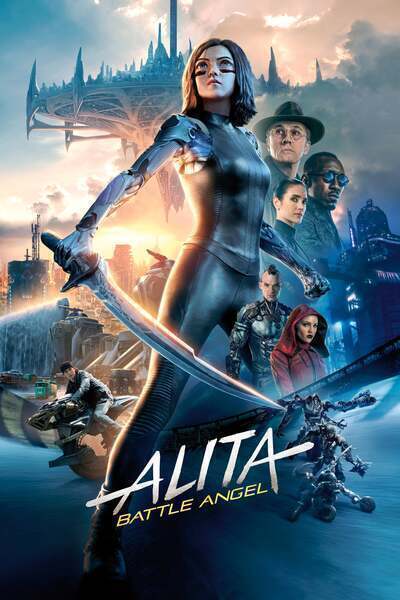 Alita: Battle Angel Hindi Dubbed Movie Poster (2019)