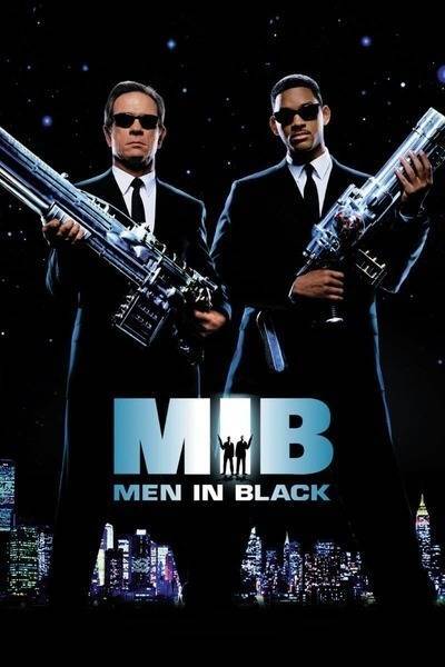 Men in Black Hindi Dubbed Movie Poster (1997)