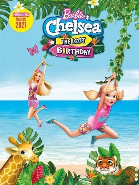 Barbie & Chelsea: The Lost Birthday Hindi Dubbed Movie Poster (2021)