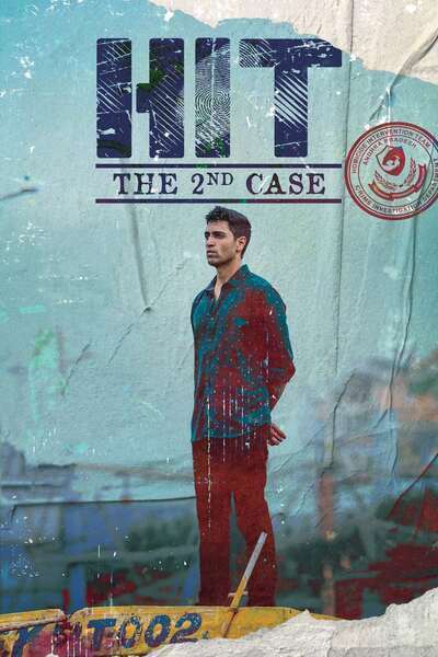 HIT: The 2nd Case Hindi Dubbed Movie Poster (2022)