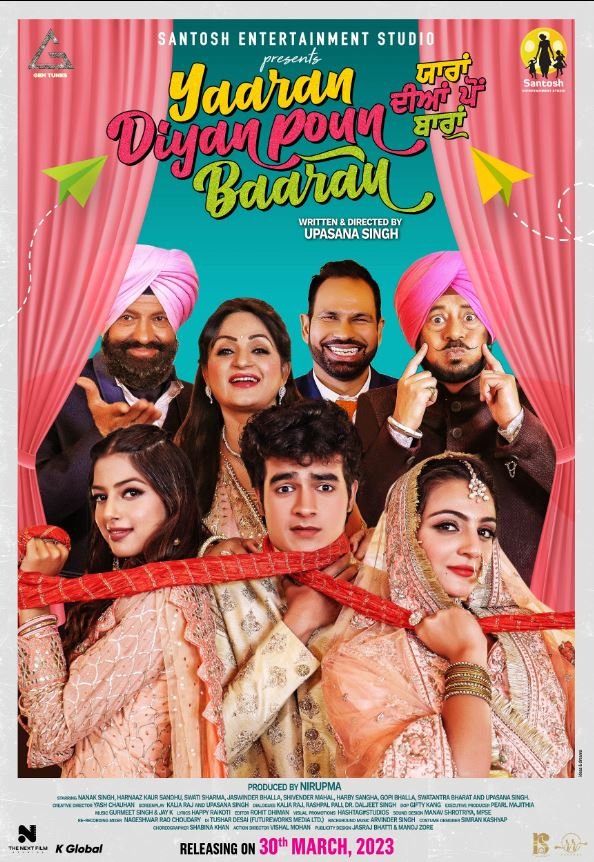 Yaaran Diyan Poun Baaran Hindi Dubbed Movie Poster (2023)