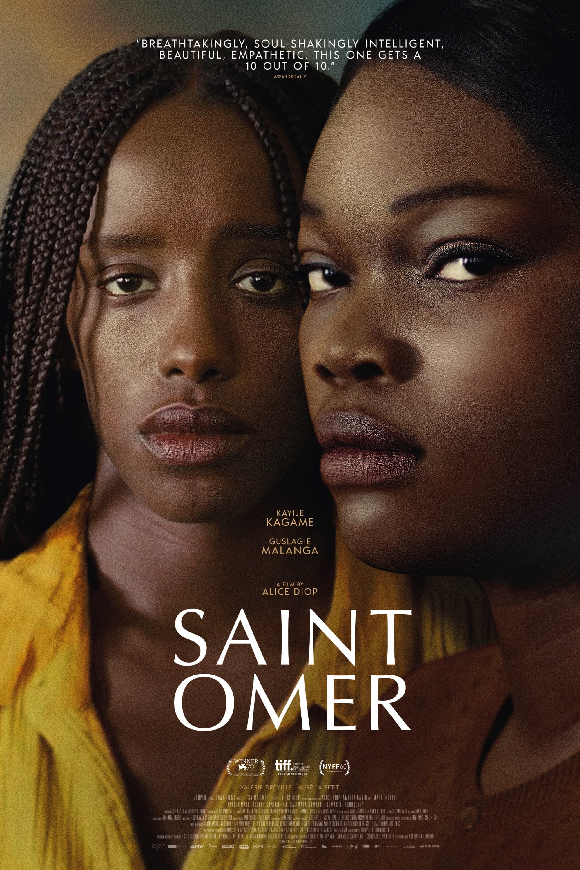 Saint Omer Hindi Dubbed Movie Poster (2022)