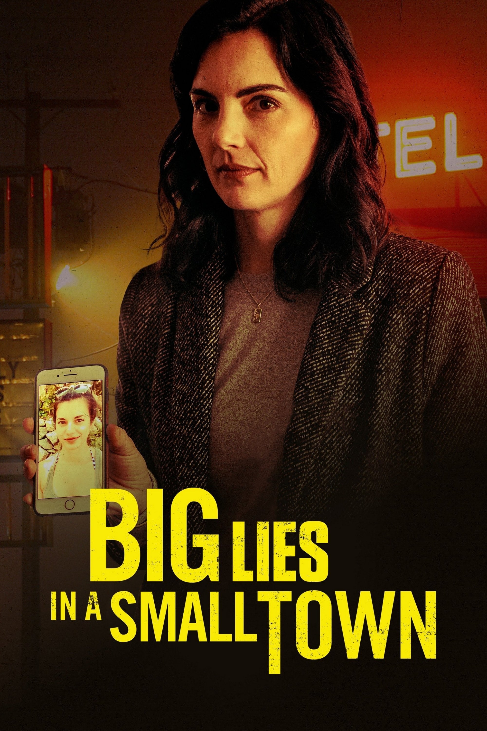 Big Lies In a Small Town Hindi Dubbed Movie Poster (2022)