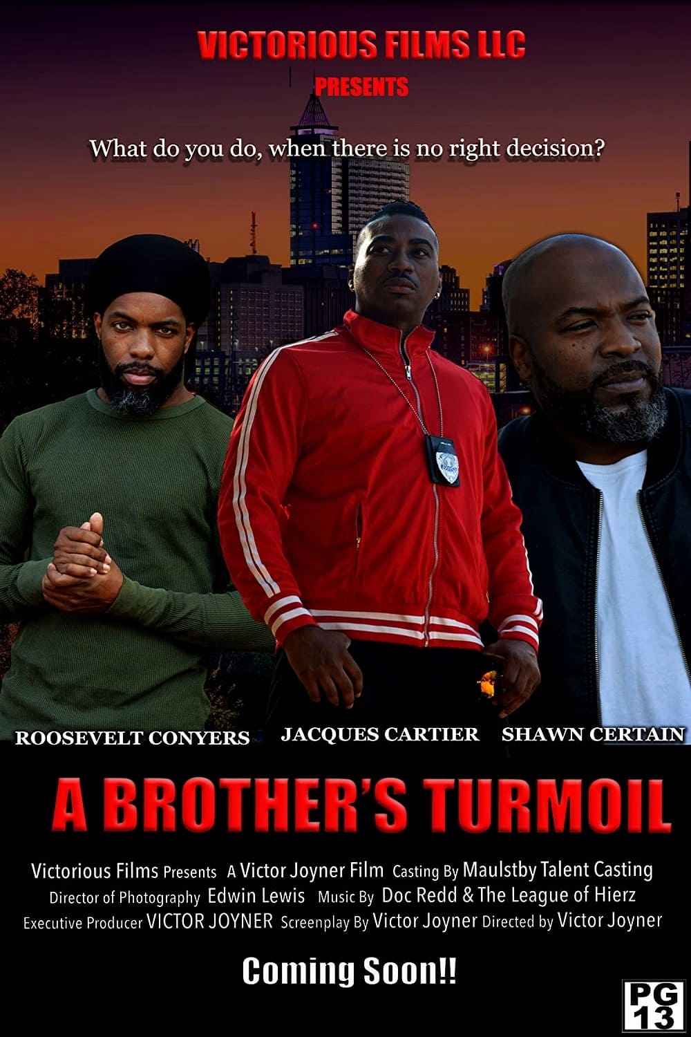 A Brother's Turmoil Hindi Dubbed Movie Poster (2023)