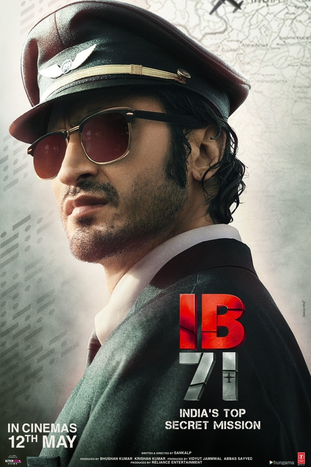 IB 71 Hindi Dubbed Movie Poster (2023)