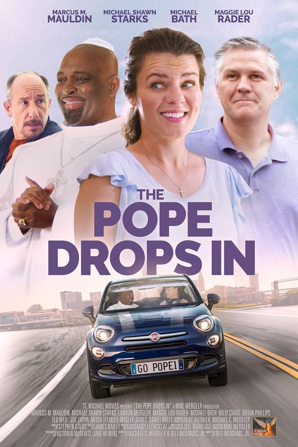 The Pope Drops In Hindi Dubbed Movie Poster (2022)