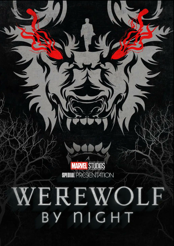 Werewolf by Night Hindi Dubbed Movie Poster (2022)