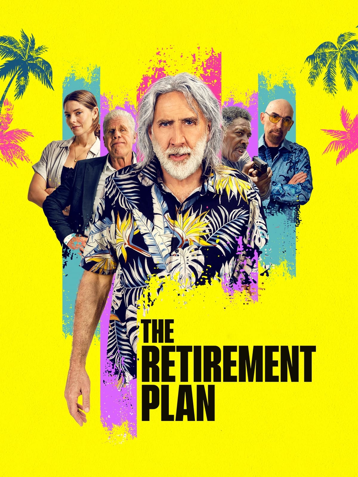 The Retirement Plan Hindi Dubbed Movie Poster (2023)