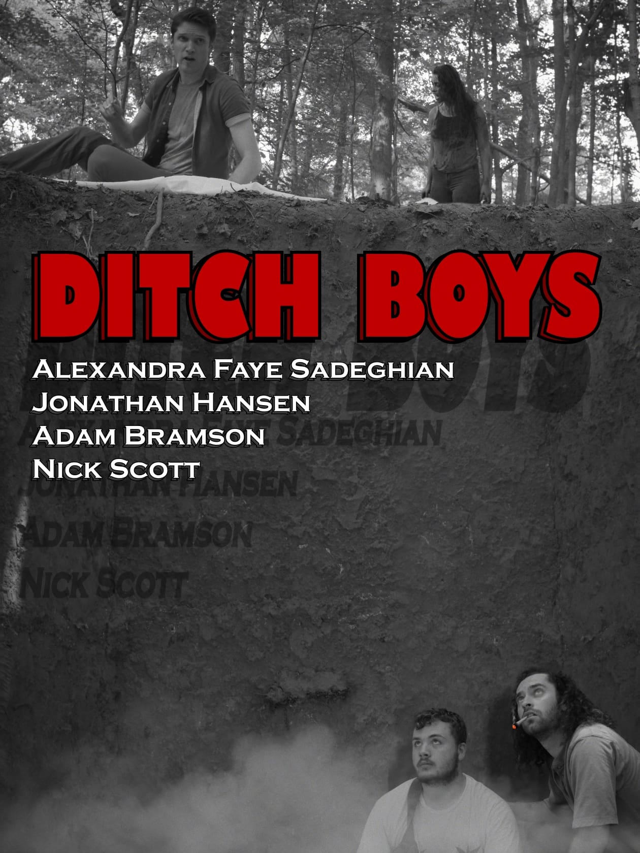 Ditch Boys Hindi Dubbed Movie Poster (2023)