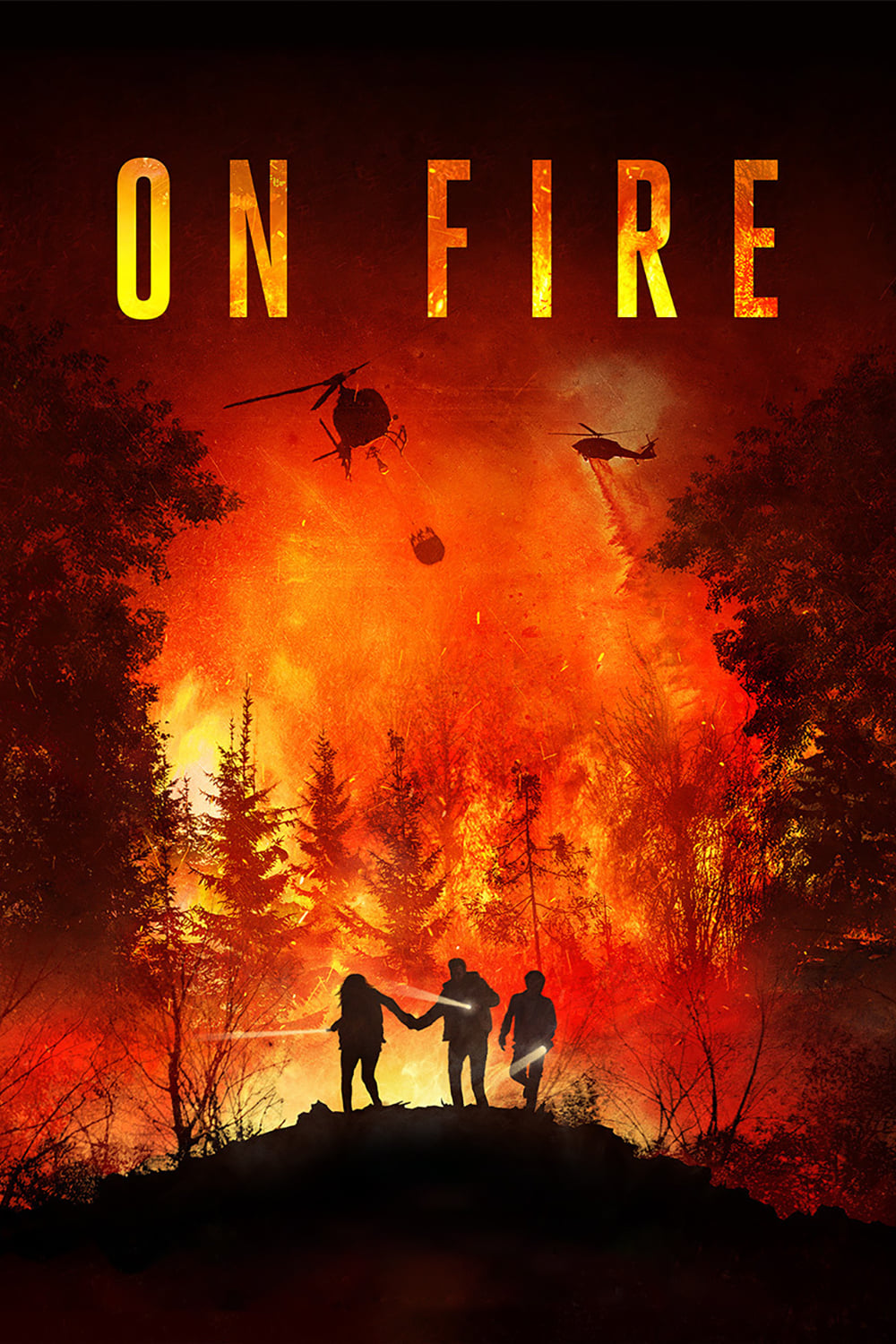 On Fire Hindi Dubbed Movie Poster (2023)