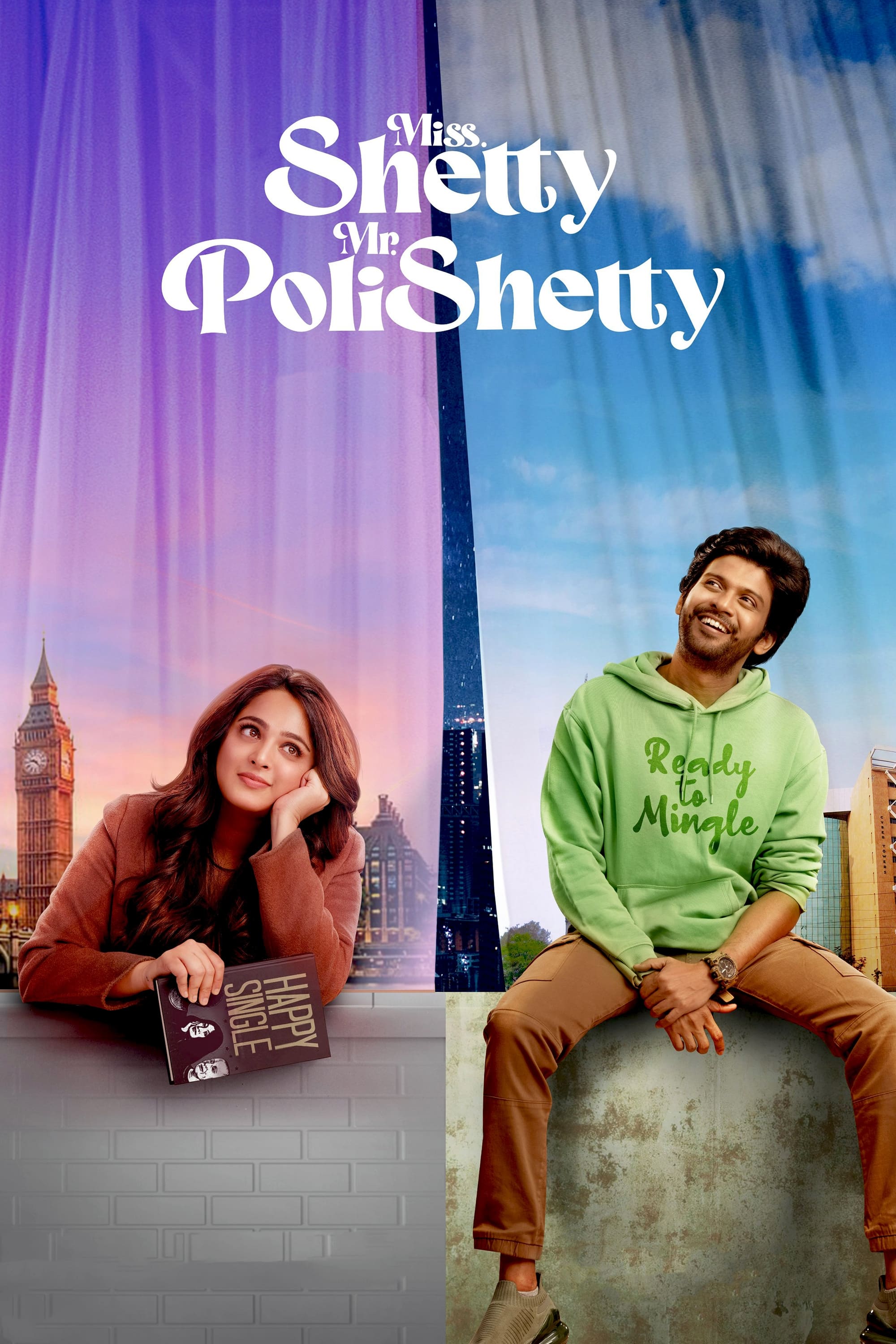 Miss. Shetty Mr. Polishetty Hindi Dubbed Movie Poster (2023)