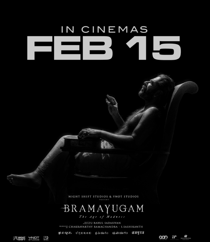 Bramayugam Hindi Dubbed Movie Poster (2024)