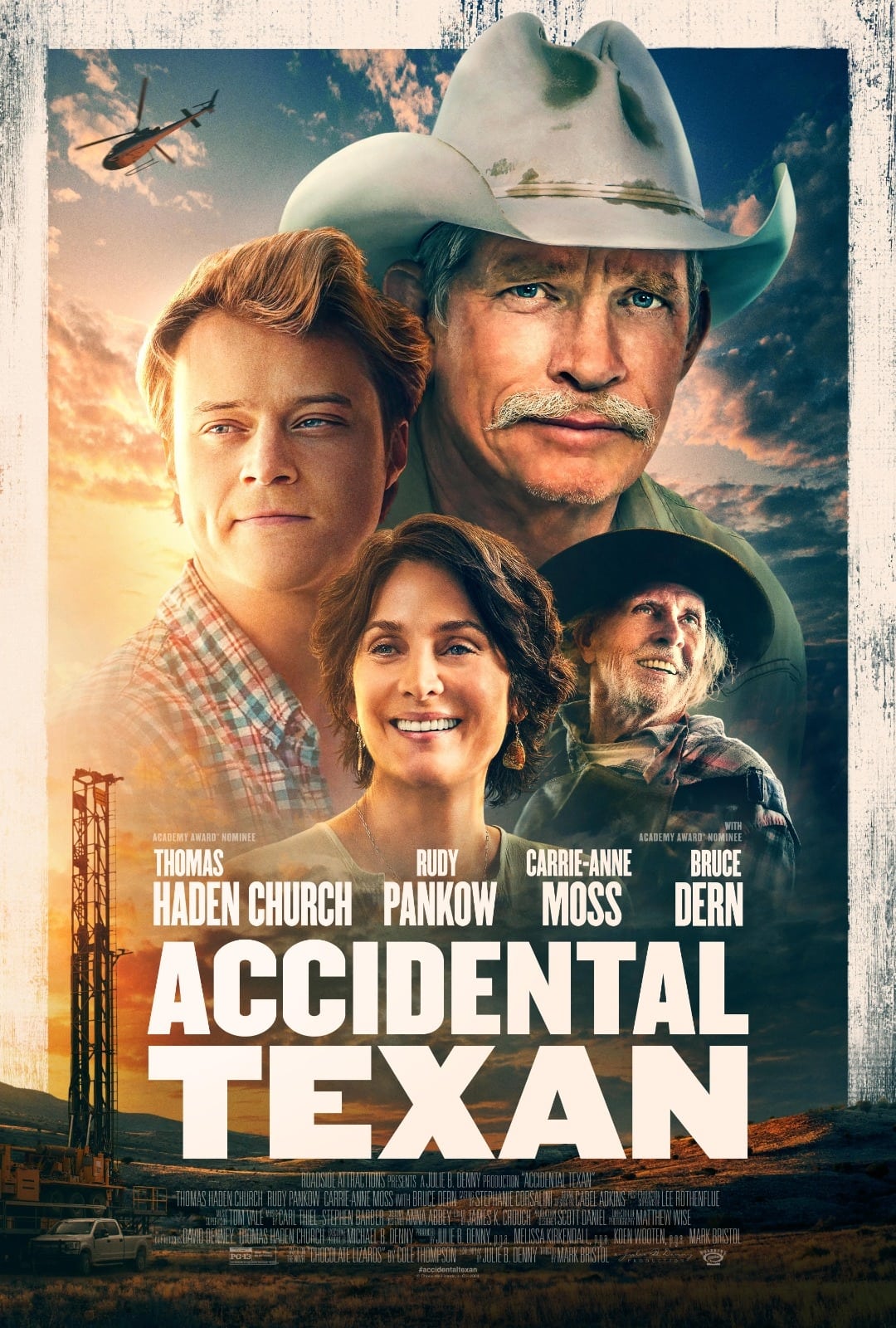 Accidental Texan Hindi Dubbed Movie Poster (2024)