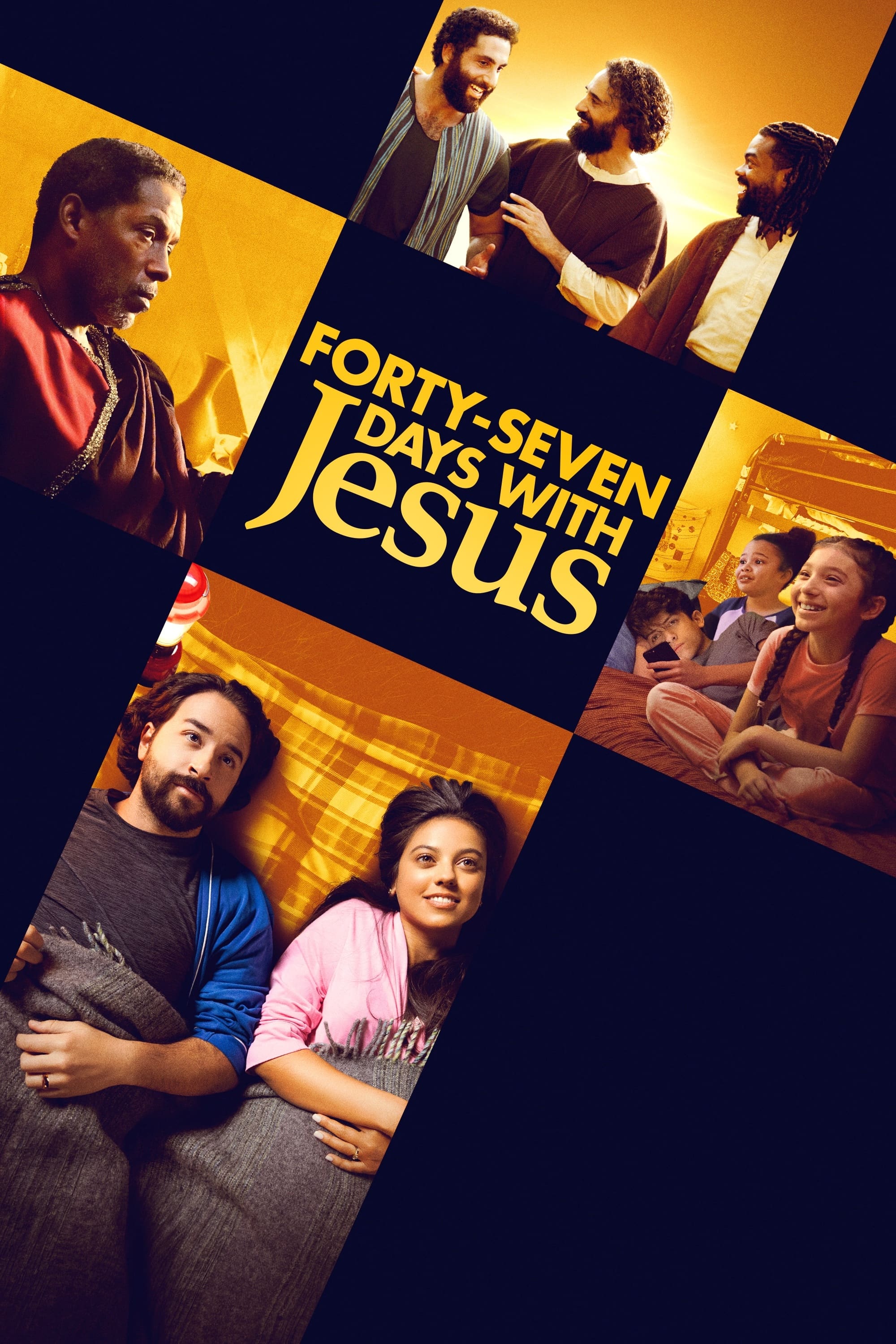 Forty-Seven Days with Jesus Hindi Dubbed Movie Poster (2024)