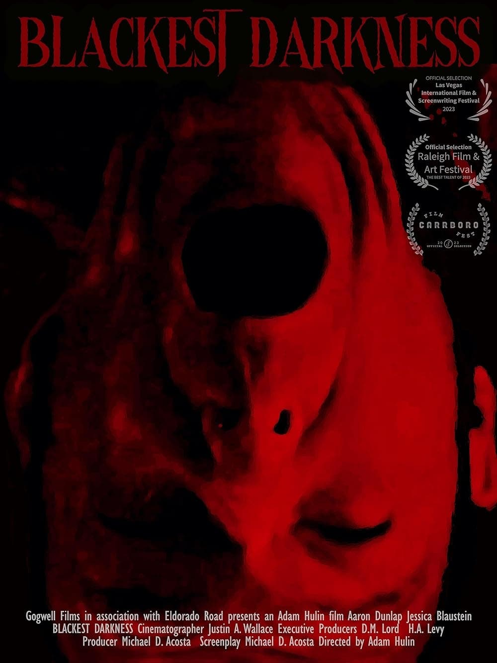 Blackest Darkness Hindi Dubbed Movie Poster (2024)