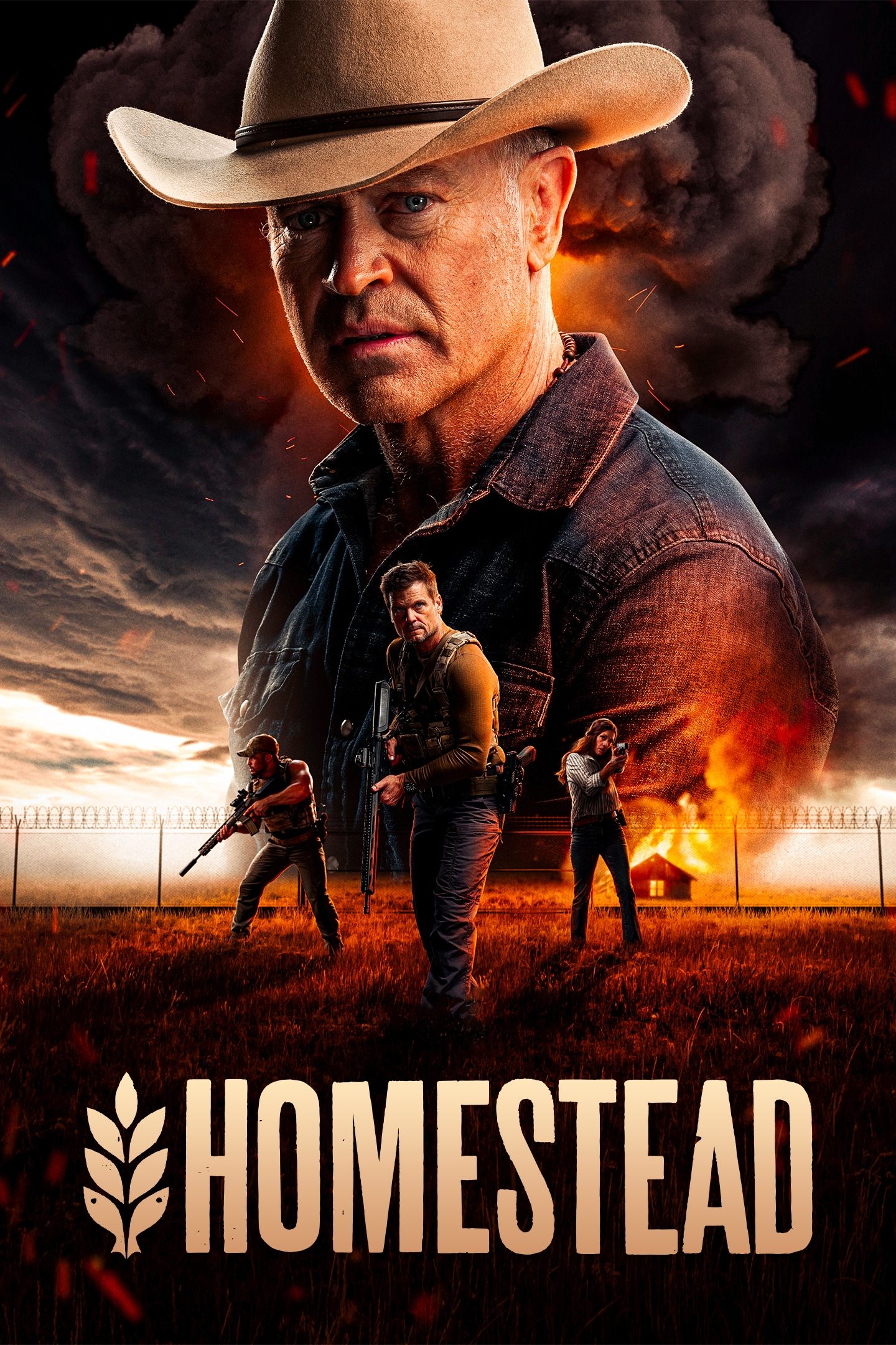 Homestead Hindi Dubbed Movie Poster (2024)
