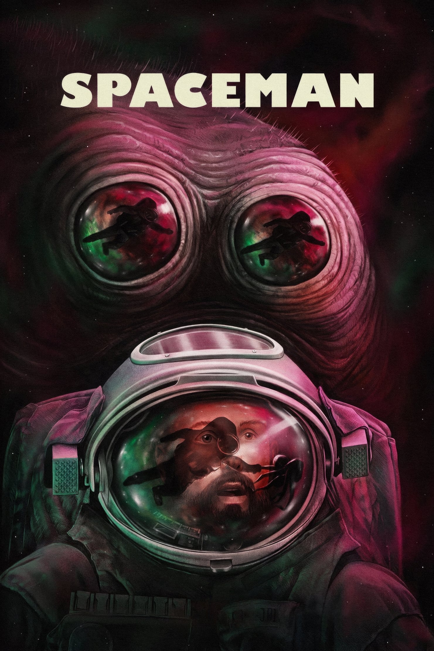 Spaceman Hindi Dubbed Movie Poster (2024)