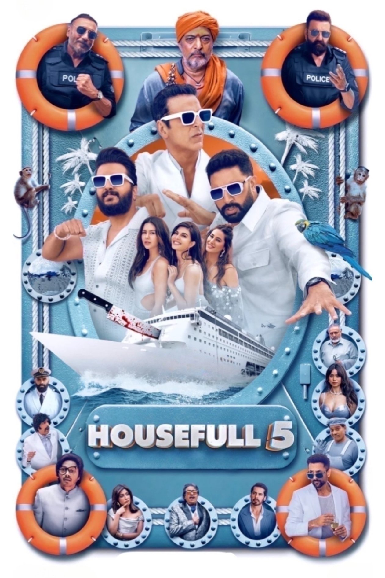 Housefull 5 Hindi Dubbed Movie Poster (2025)
