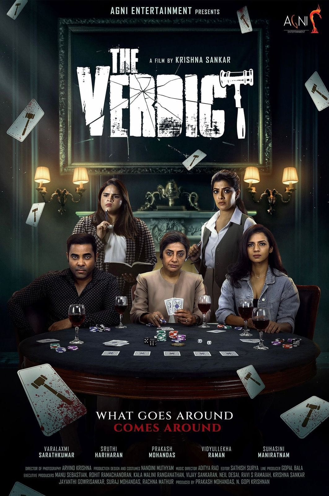 The Verdict Hindi Dubbed Movie Poster (2024)