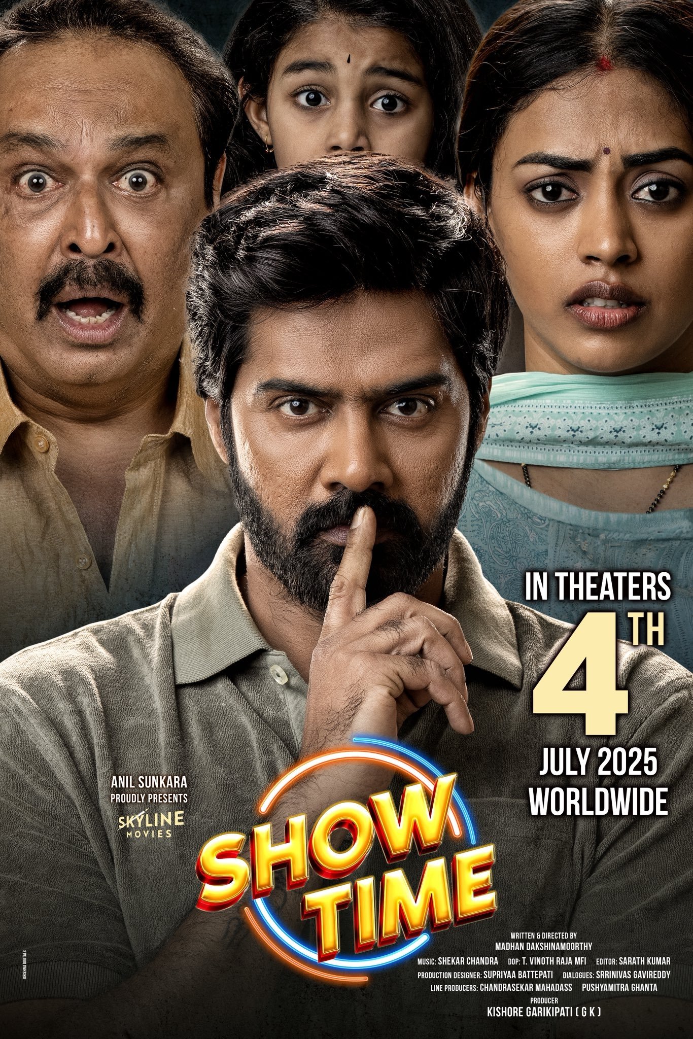 Show Time Hindi Dubbed Movie Poster (2025)