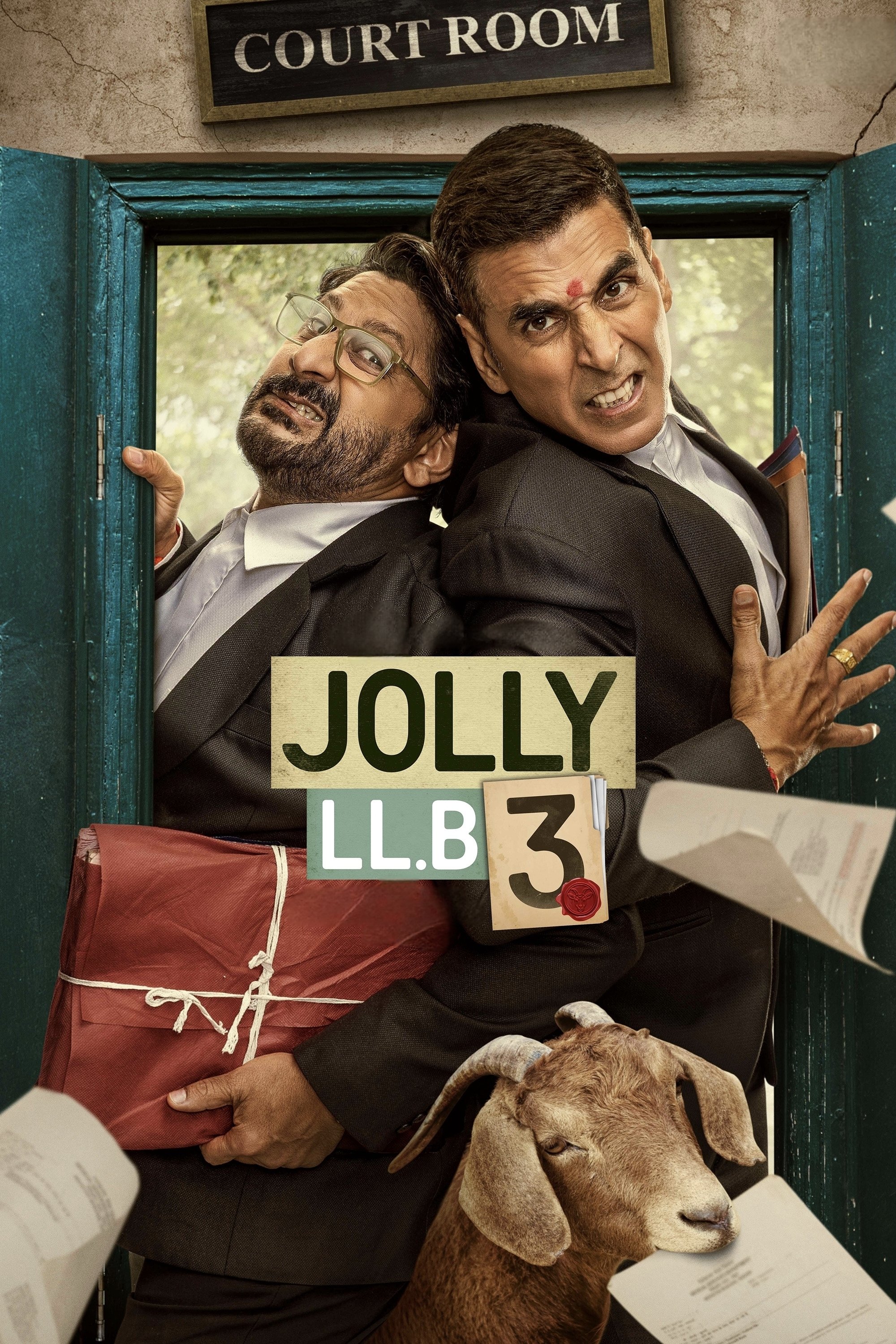 Jolly LLB 3 Hindi Dubbed Movie Poster (2025)