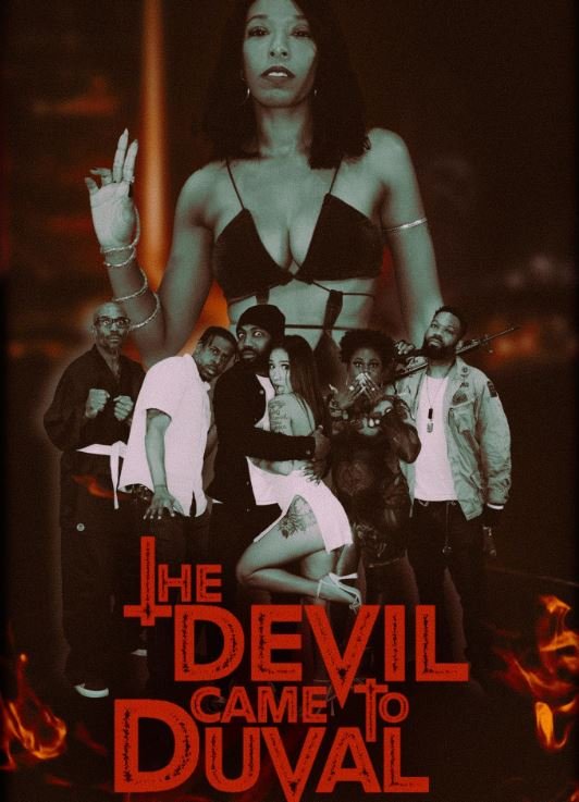 The Devil Came to Duval Hindi Dubbed Movie Poster (2025)
