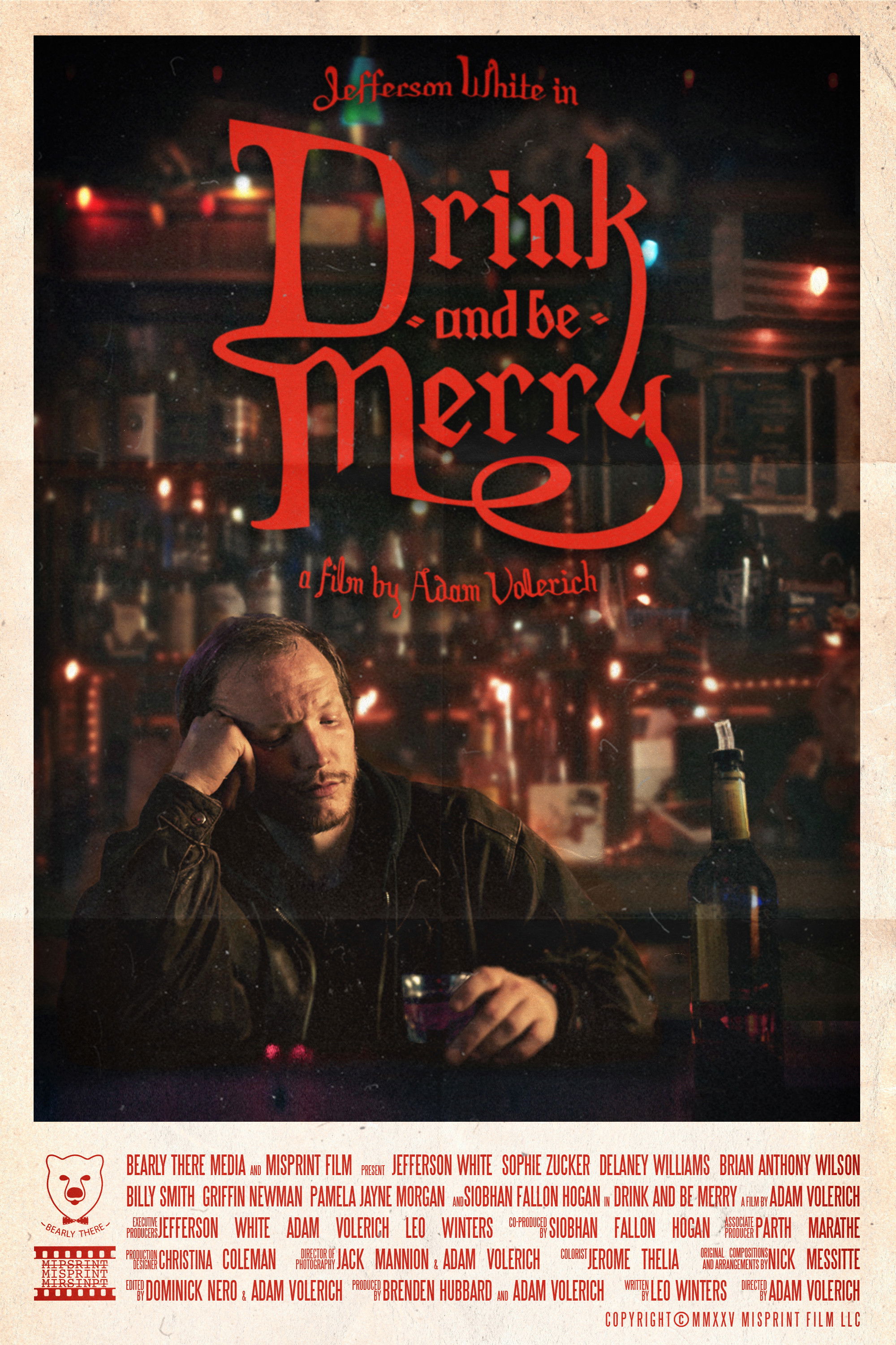Drink and Be Merry Hindi Dubbed Movie Poster (2025)
