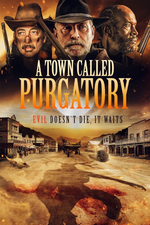 A Town Called Purgatory Hindi Dubbed Movie Poster (2025)