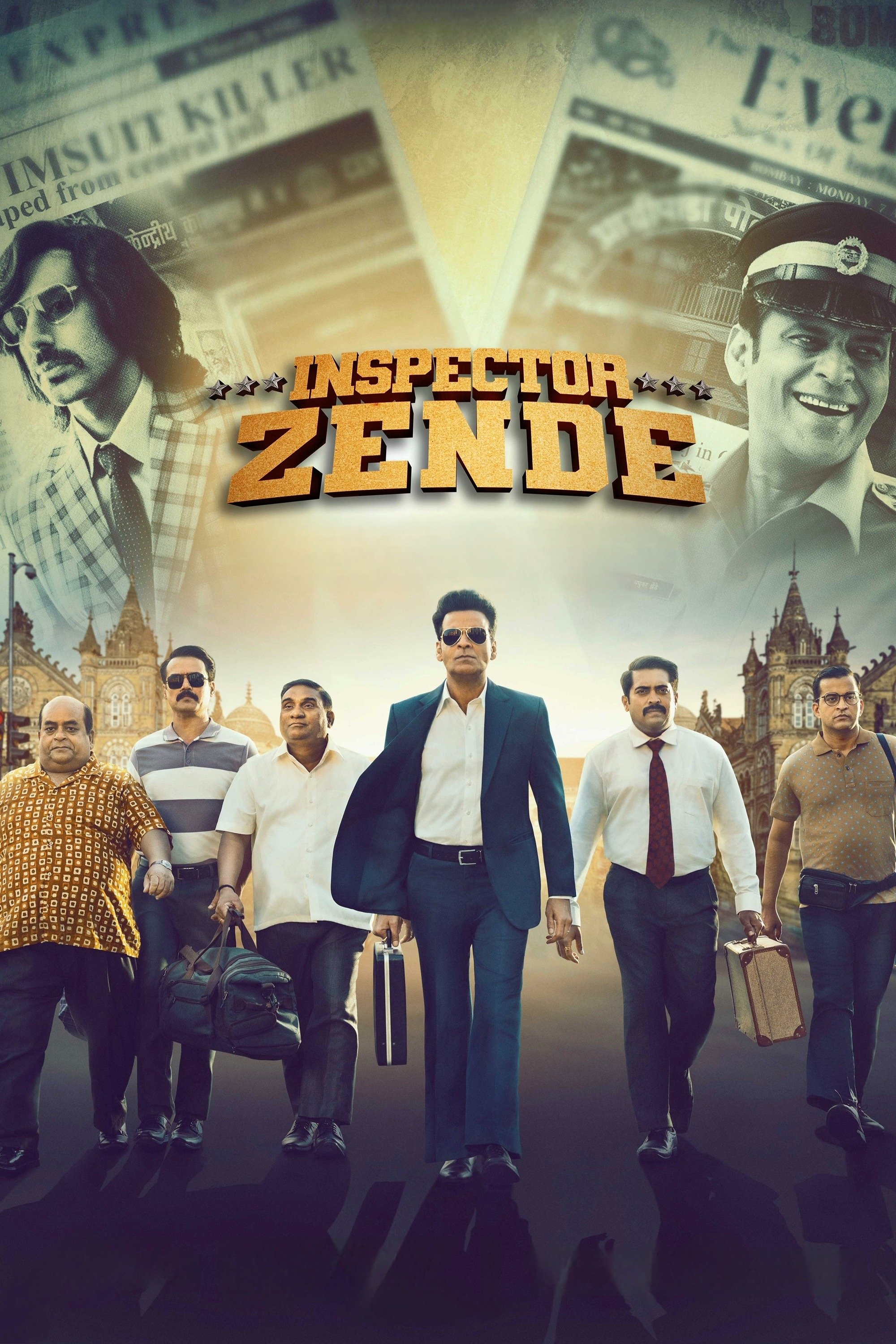 Inspector Zende Hindi Dubbed Movie Poster (2025)