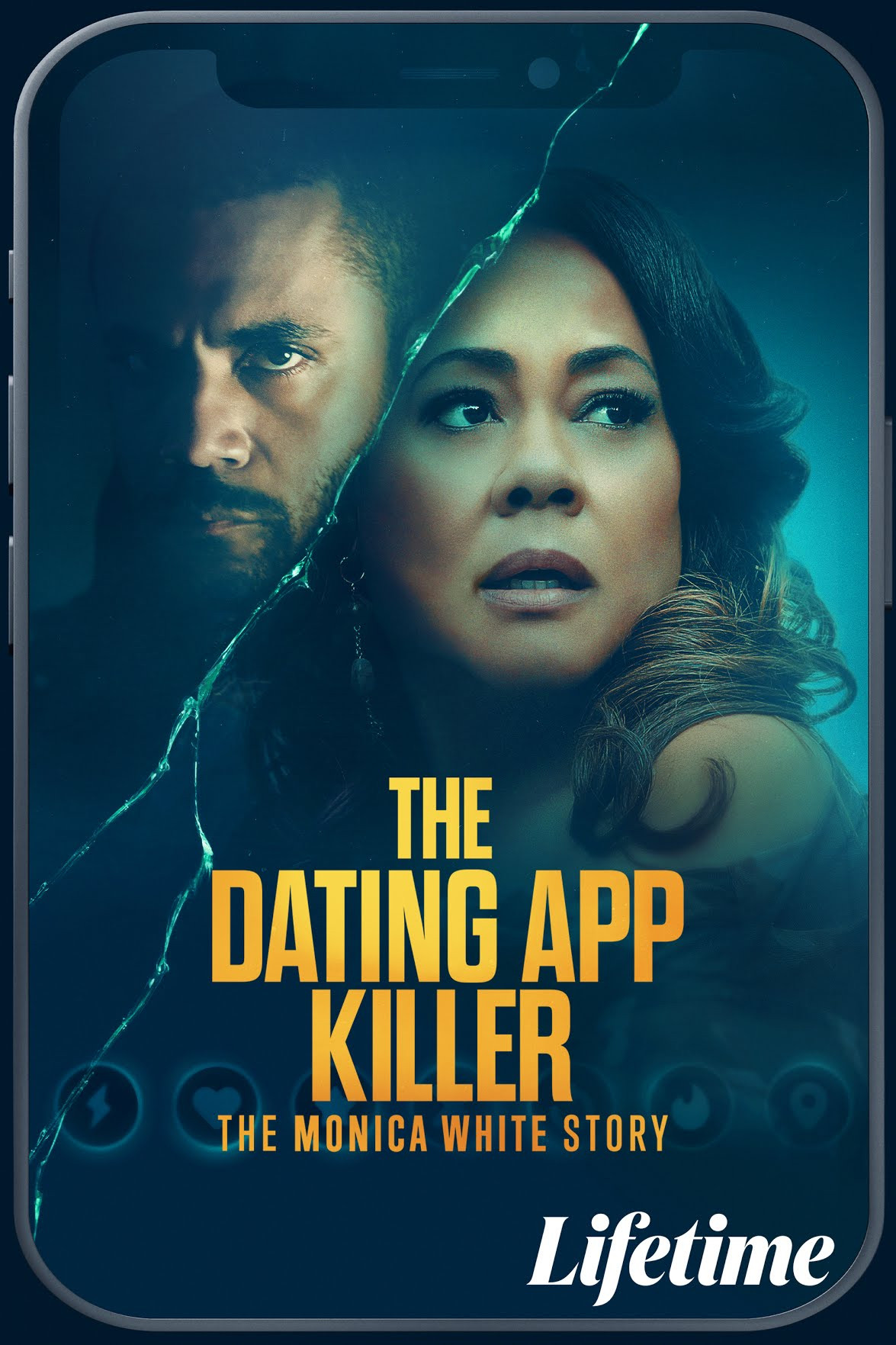 The Dating App Killer: The Monica White Story Hindi Dubbed Movie Poster (2026)