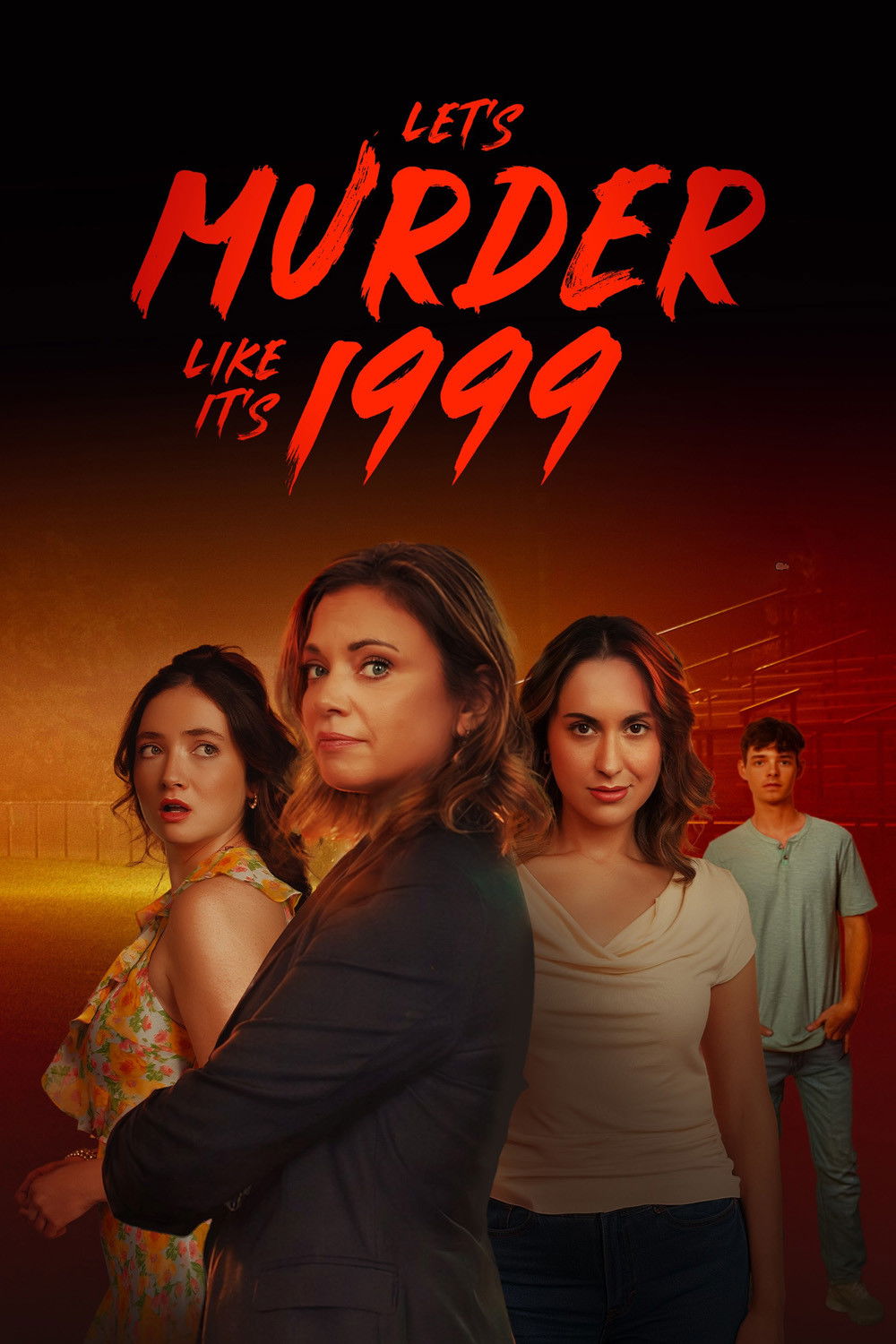 Let's Murder Like It's 1999! Hindi Dubbed Movie Poster (2026)