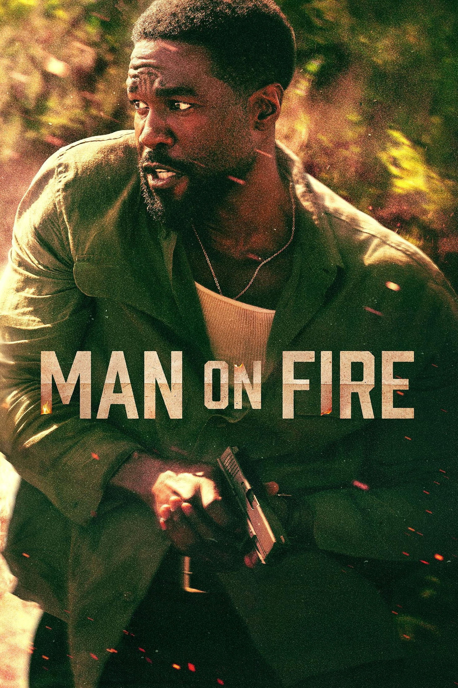 Man on Fire Hindi Dubbed Movie Poster (2026)