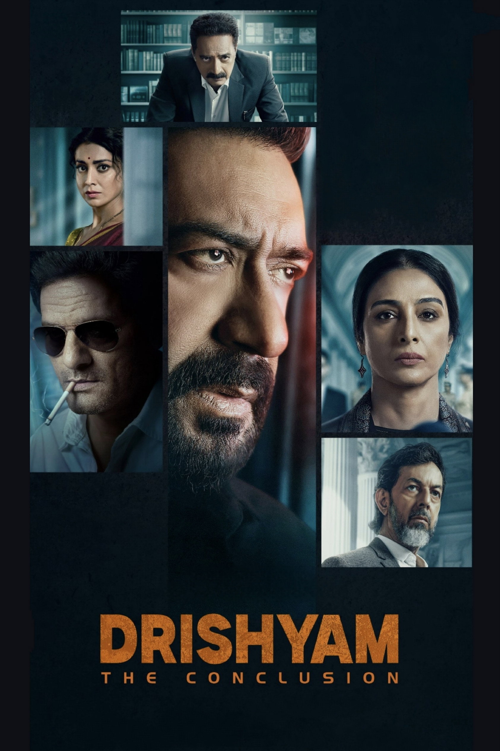 Drishyam: The Conclusion Hindi Dubbed Movie Poster (2026)